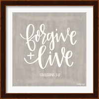 Forgive & Live Fine Art Print