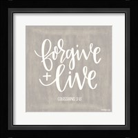 Forgive & Live Fine Art Print