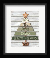 Farmhouse Green Tree Fine Art Print