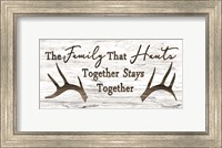 Hunting Family Fine Art Print