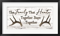 Hunting Family Fine Art Print