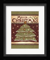 Merry Christmas Tree Fine Art Print