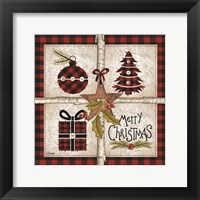 Four Square Merry Christmas Fine Art Print