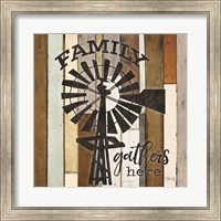 Family Gathers Here Fine Art Print