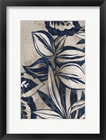Blue Foliage I Fine Art Print