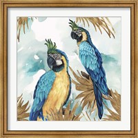 Golden Parrots Fine Art Print