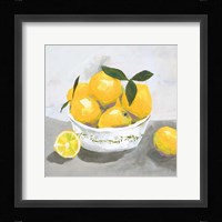 Lemons Framed Print