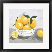 Lemons Framed Print