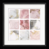 Blush Squares II Fine Art Print