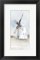 Blue Windmill II Fine Art Print