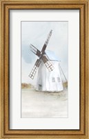 Blue Windmill II Fine Art Print