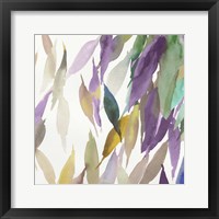 Fallen Colorful Leaves II Violet Version Fine Art Print