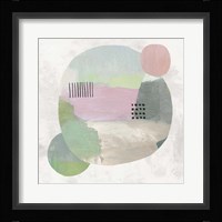 Wool Circles I Framed Print