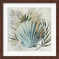 Turquoise Shell I Fine Art Print