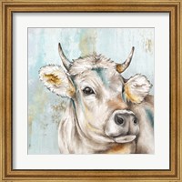 Headstrong Cow I Fine Art Print