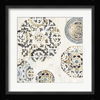 Rounded I Framed Print