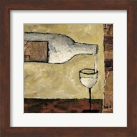 White Wine Pour Fine Art Print