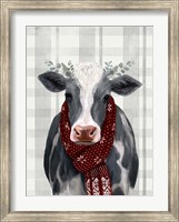 Yuletide Cow II Fine Art Print