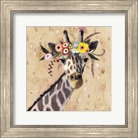 Klimt Giraffe II Fine Art Print