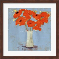 Orange Poppy Impression I Fine Art Print