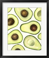 Avocado Arrangement I Framed Print
