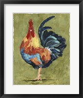 Chicken Scratch IV Framed Print