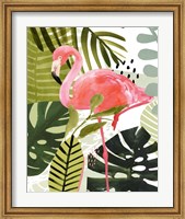 Flamingo Forest I Fine Art Print
