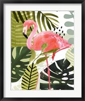 Flamingo Forest I Fine Art Print