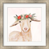 Garden Goat I Fine Art Print
