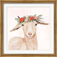 Garden Goat I Fine Art Print