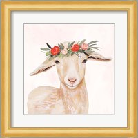 Garden Goat I Fine Art Print