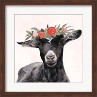 Garden Goat III Fine Art Print