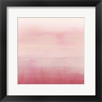 Apricot Ombre II Framed Print