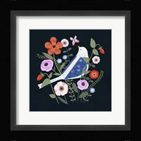 Folk Garden I Framed Print