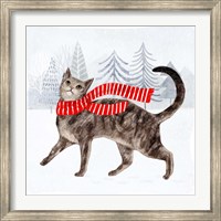 Christmas Cats & Dogs I Fine Art Print