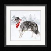 Christmas Cats & Dogs IV Framed Print