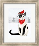 Christmas Cats & Dogs VI Fine Art Print