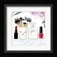 Get Glam X Framed Print