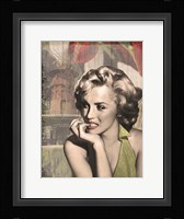 The Thinker Red Lips Fine Art Print