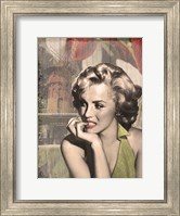 The Thinker Red Lips Fine Art Print