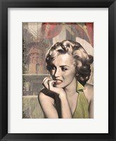 The Thinker Red Lips Fine Art Print