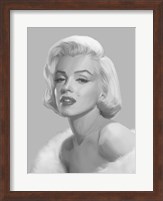 True Blue Marilyn Fine Art Print
