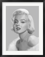 True Blue Marilyn Fine Art Print