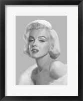 True Blue Marilyn Fine Art Print