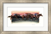 Horse Race Fine Art Print