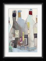 The Wine Bottles III Framed Print
