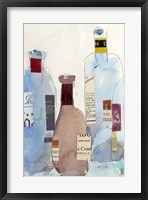 The Wine Bottles IV Framed Print