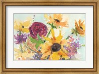 Bright Wild Flowers II Fine Art Print