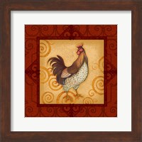 Decorative Rooster IV Fine Art Print