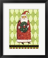 Harlequin Christmas II Framed Print